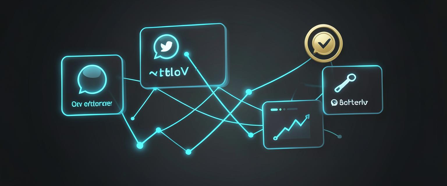 Aged verified social media accounts and engagement growth illustration